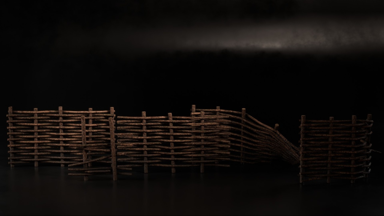 Media 1 for listing Modular Medieval Lattice Fence