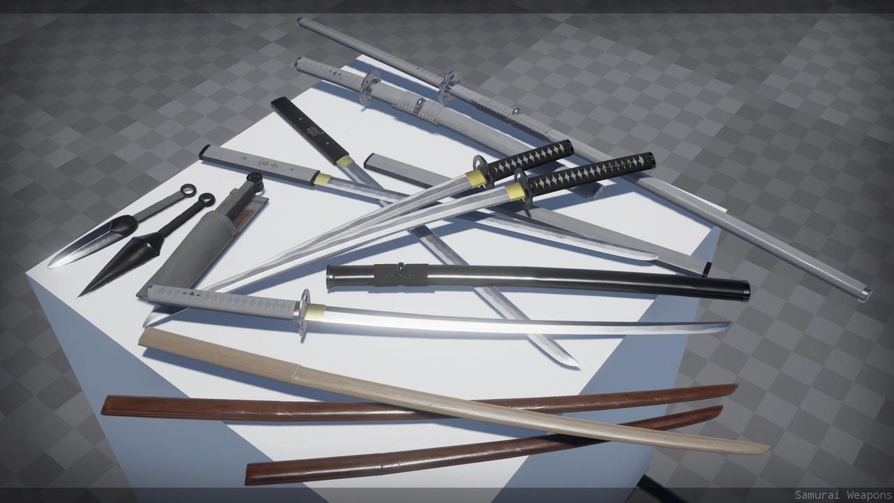 Media 1 for listing Samurai Weapons