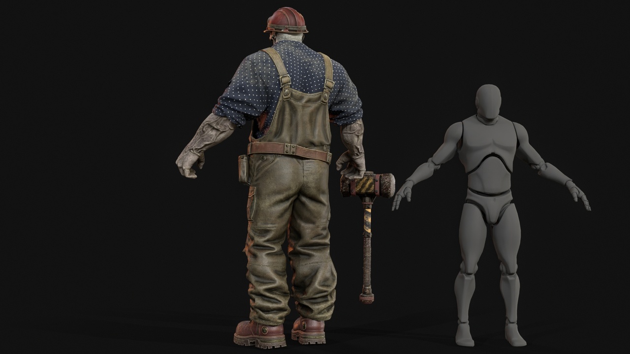 Media 1 for listing Zombie Miner Juggernaut Seven