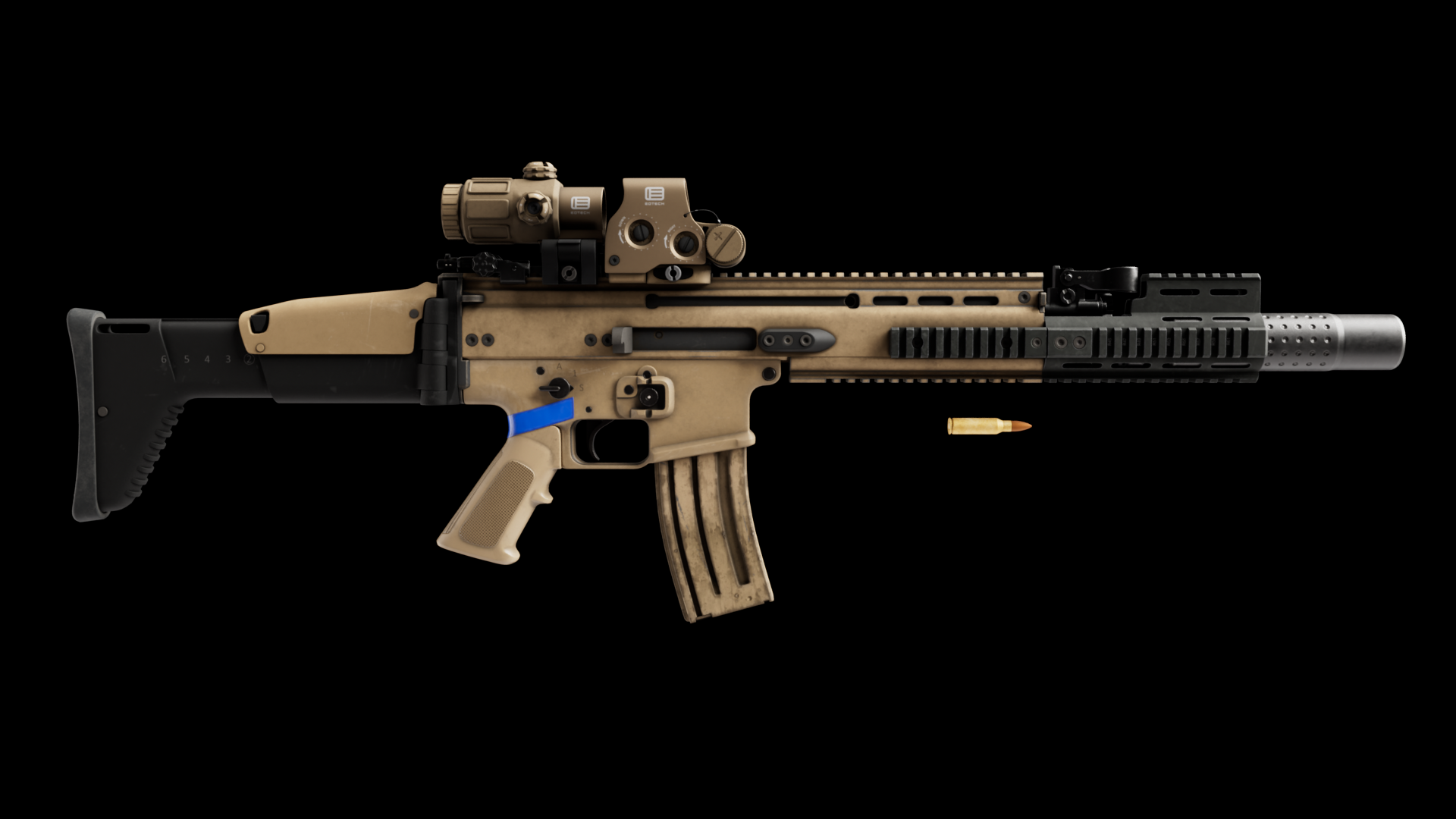 Assault Rifle(Tactical attachment) | Fab