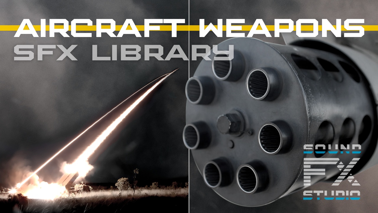 Media 1 for listing MISSILES, ROCKETS AND AIRCRAFT WEAPONS SFX