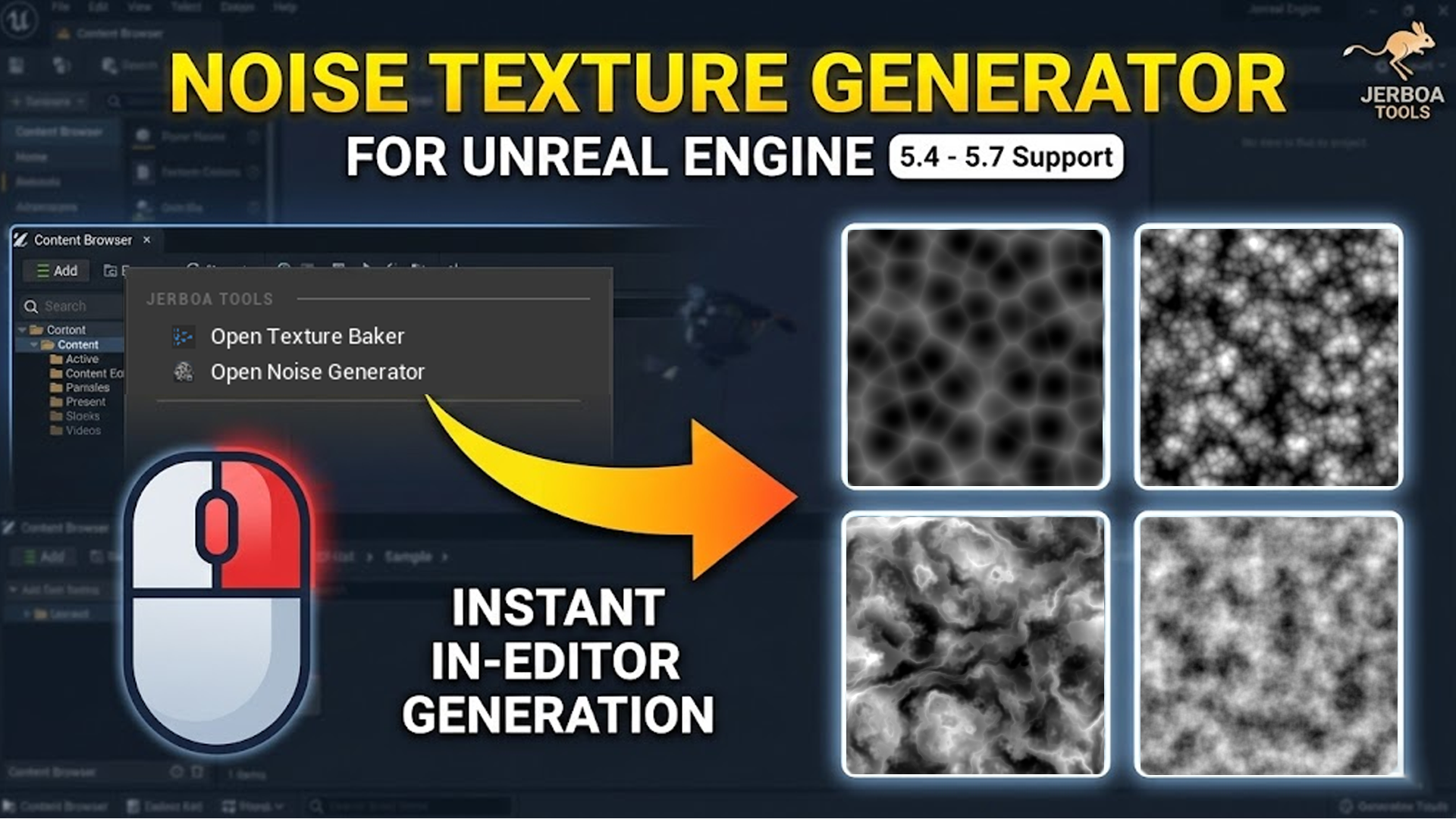 Noise Texture Generator - In-Editor Procedural Noise Tool | Fab