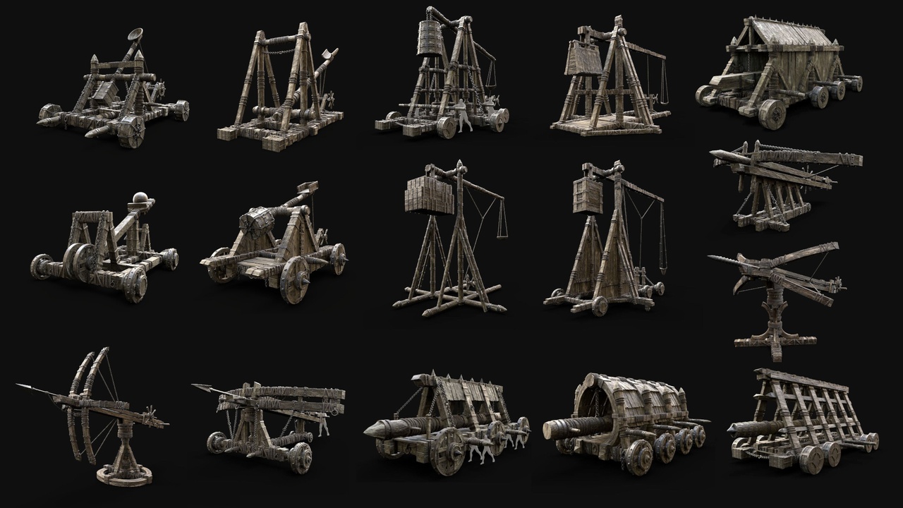 File multimediali per l'articolo War Machines Siege Engine MEGABUNDLE: 1