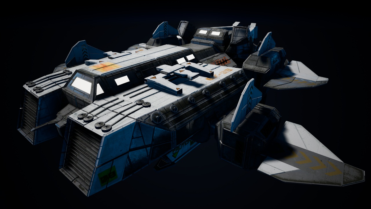 Media 1 for listing Unreal Engine Sci-Fi Spaceship & Spacecraft Bundle
