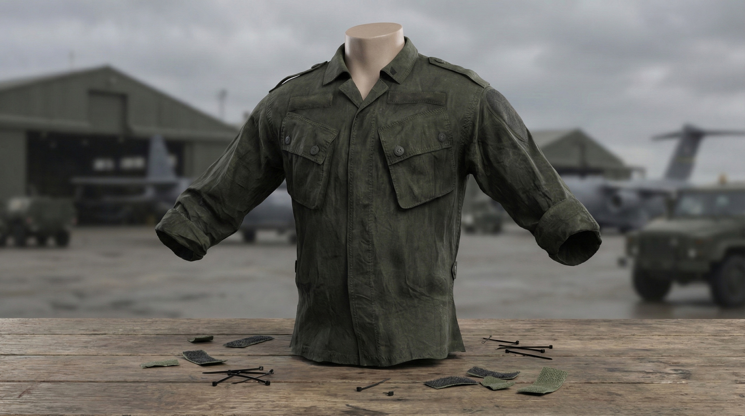 Media 1 for listing Metahuman Military Officer Field Shirt M_Series