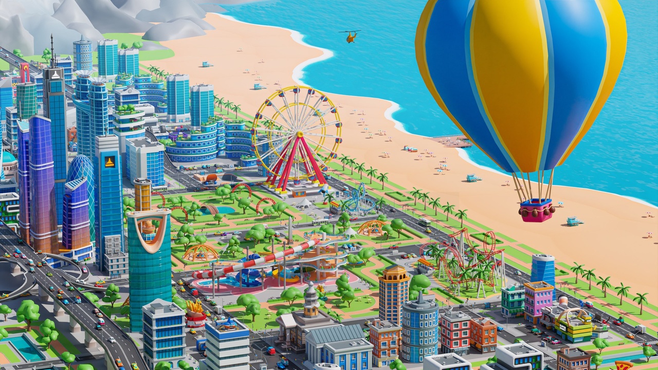 Media 1 for listing Megacity - Low Poly 3D Models Pack