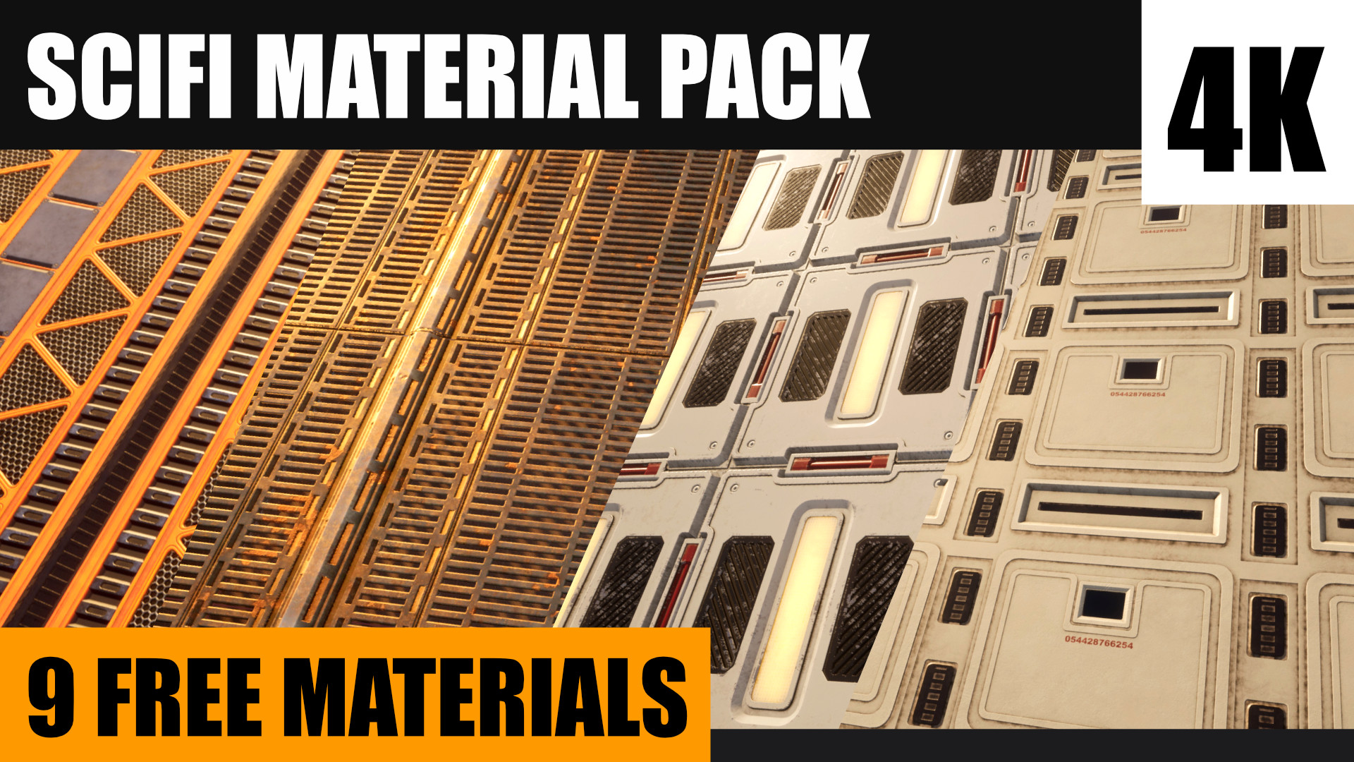 Scifi Material Pack | Fab