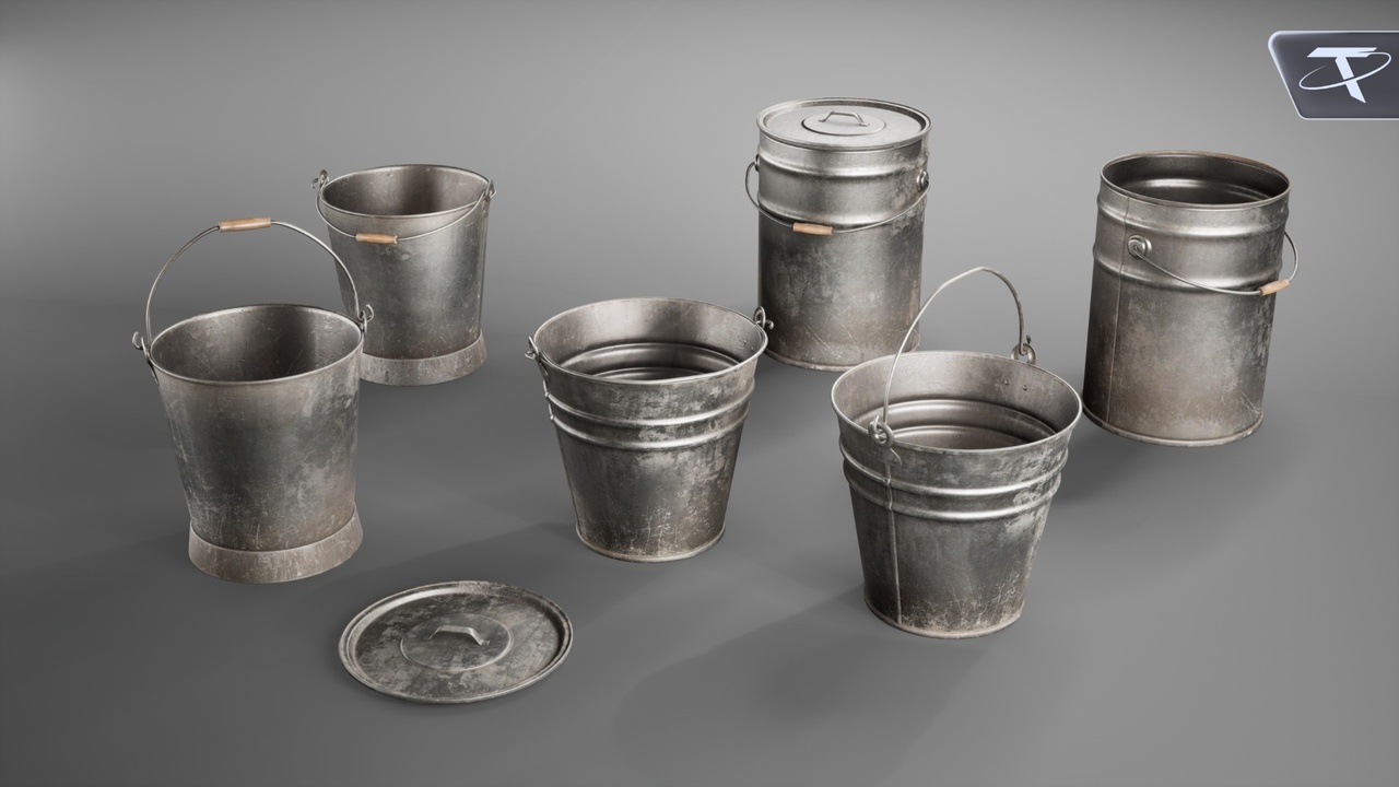 Media 1 for listing Metal Buckets VOL. 1