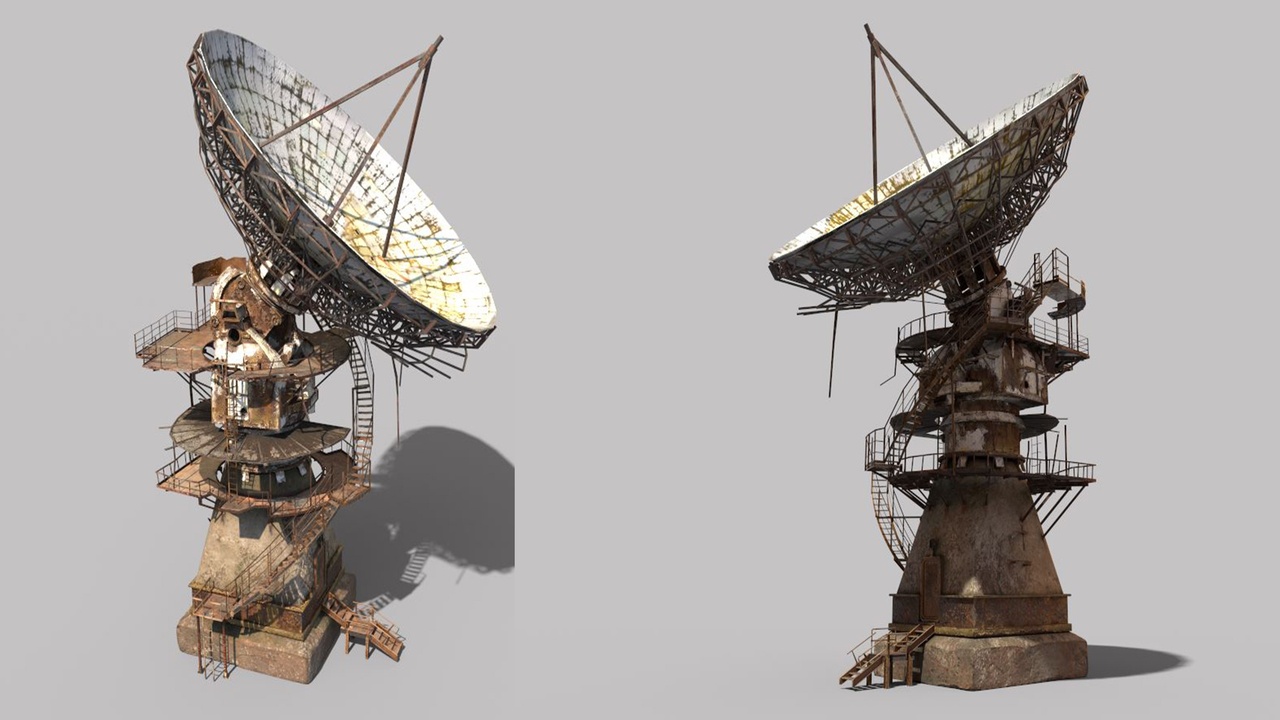 Media 1 for listing Abandoned Radar Station-Satellite Dish