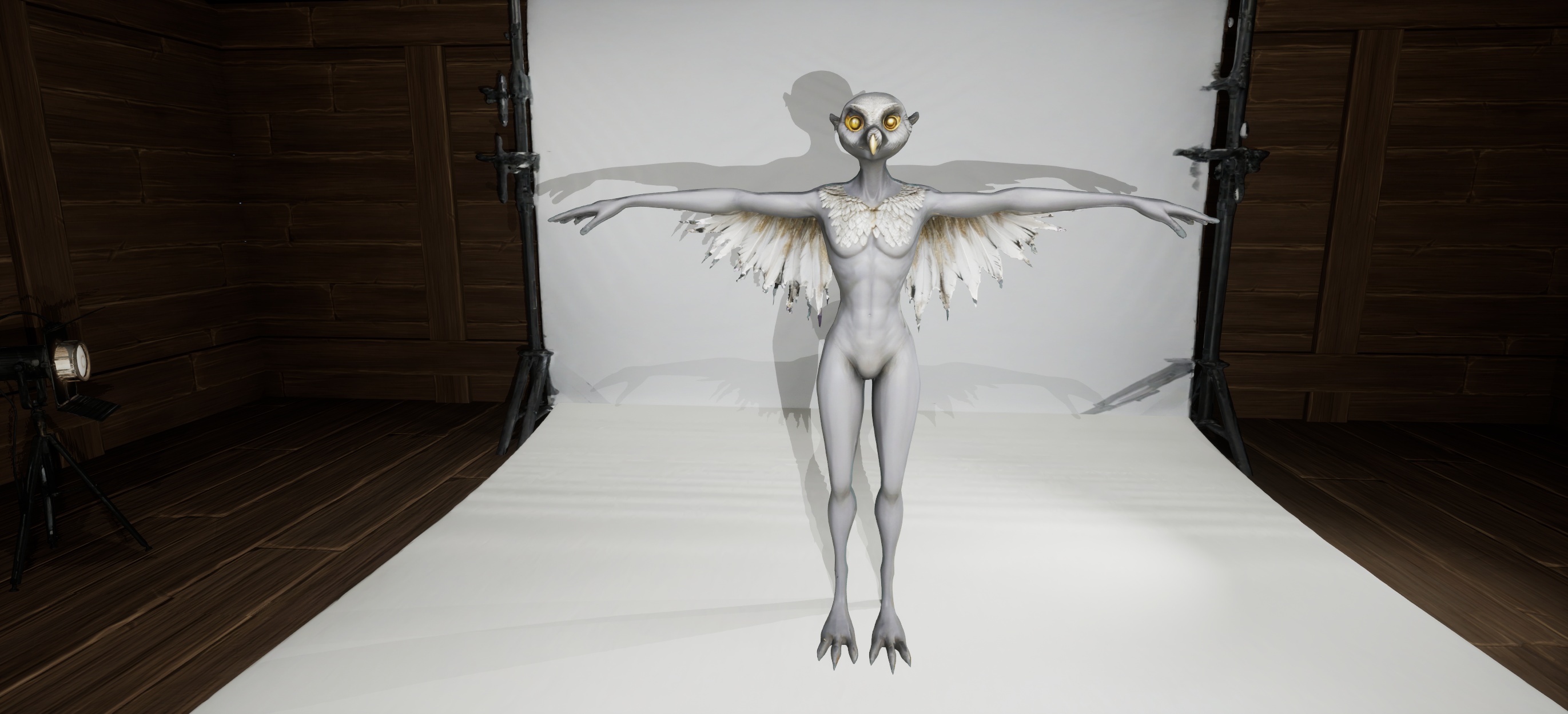 Bird Human Character - Ready To Be Rigged | Fab