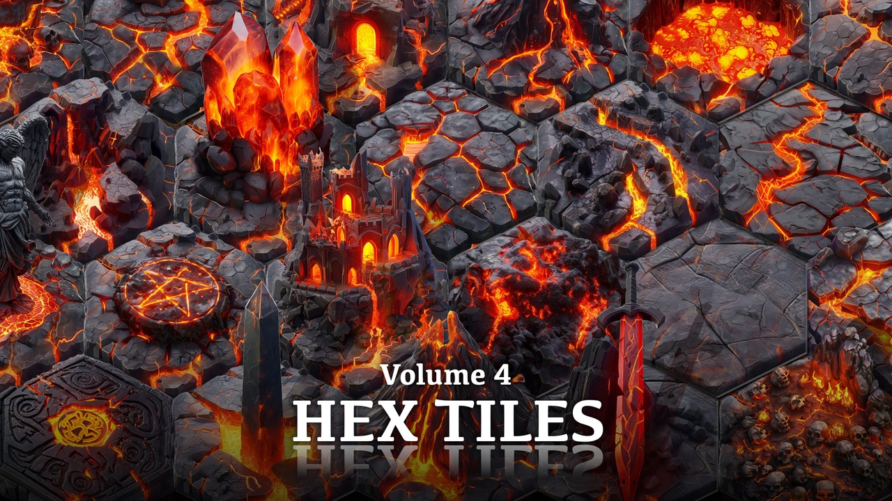 Media 1 for listing Hex Tiles - Volume 4