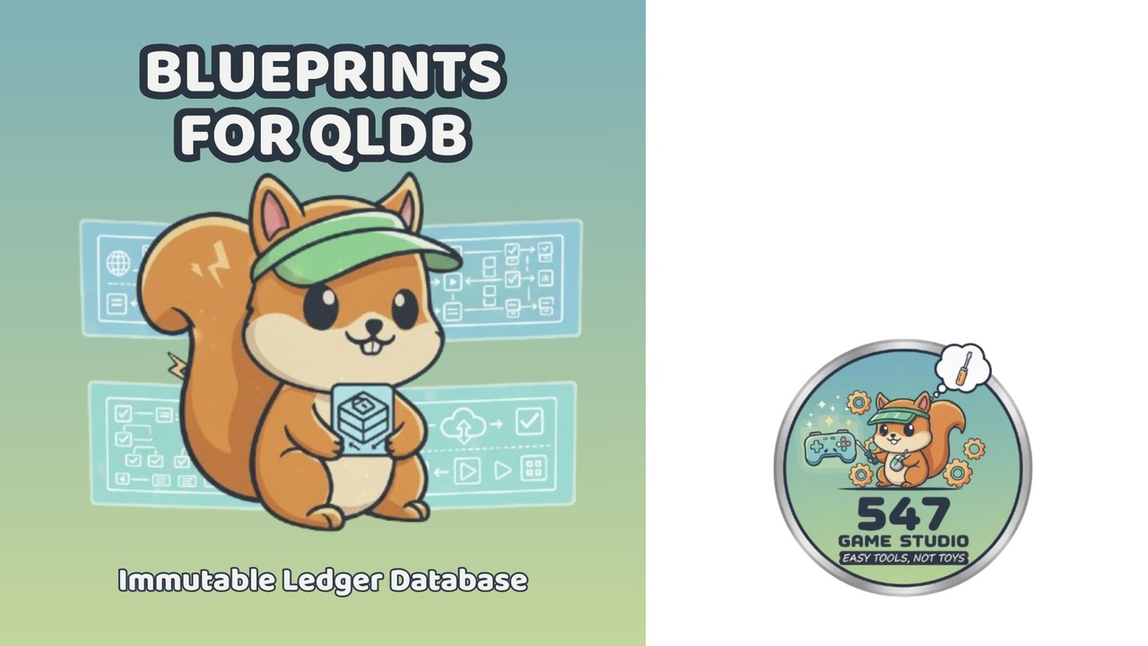 Media 1 for listing Blueprints for Ledger database and Ion (Based on AWS QLDB)