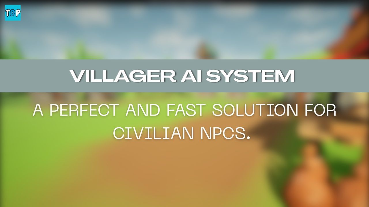 Media 1 for listing Villager AI System for Unreal Engine