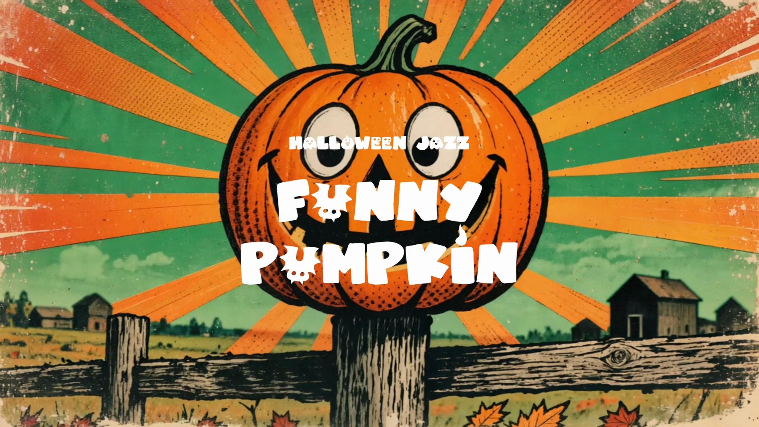 Media 1 for listing Funny Pumpkin / Halloween Jazz