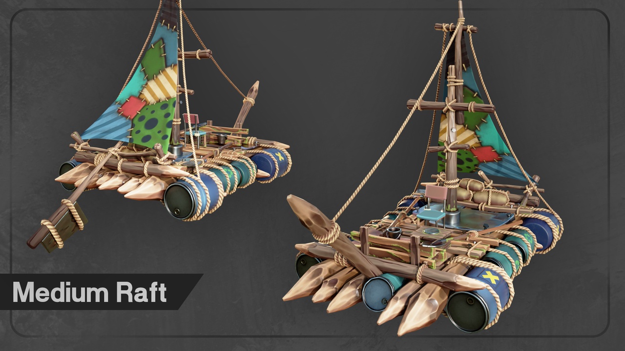 Media 1 for listing Stylized Raft