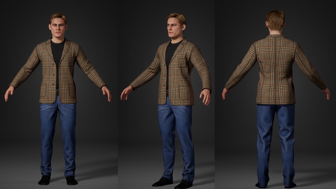 الوسائط 1 للقائمة Parametric Formal Outfit for MetaHuman Pack Vol 05 - Metahuman Clothing