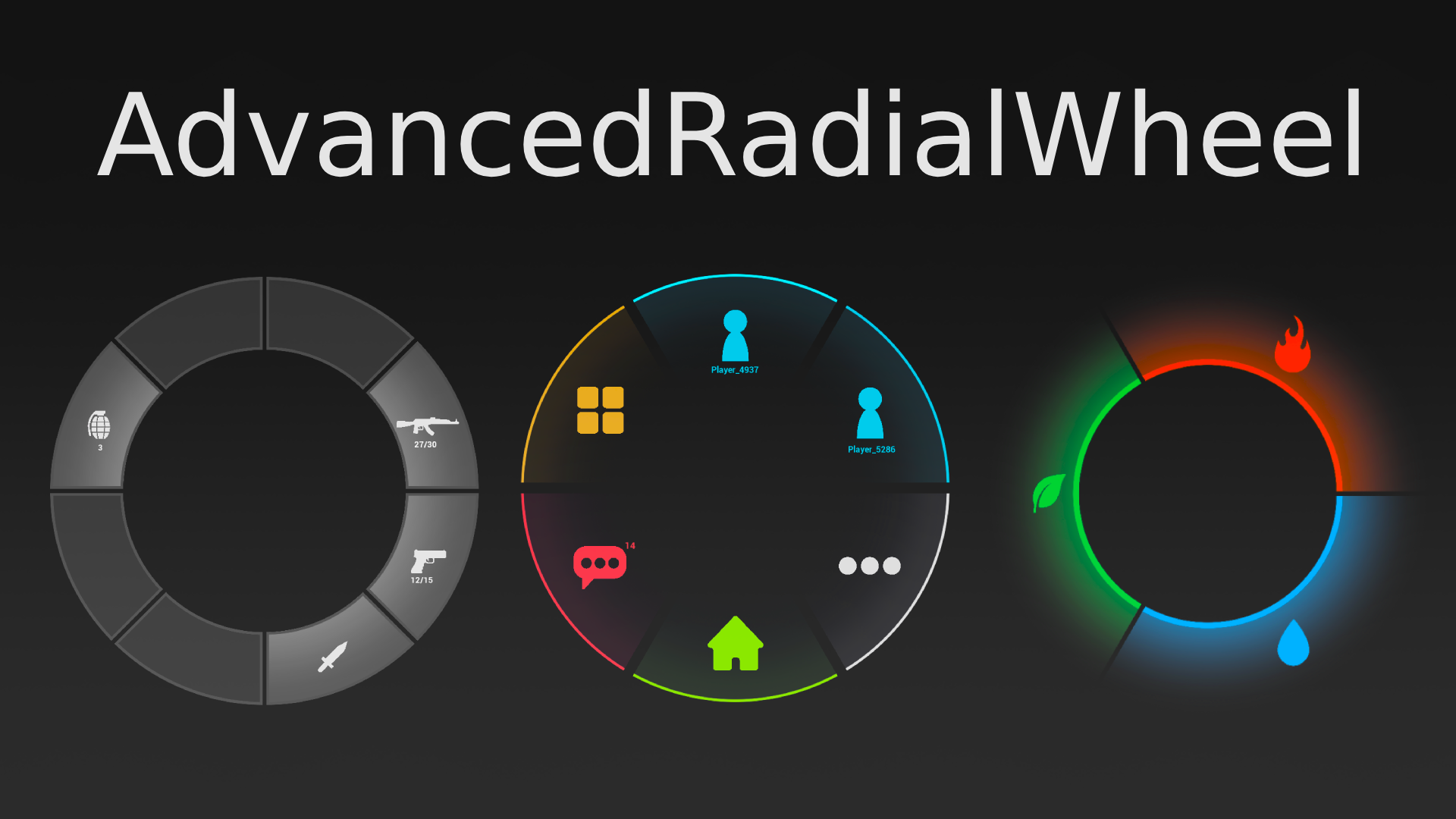 AdvancedRadialWheel | Fab