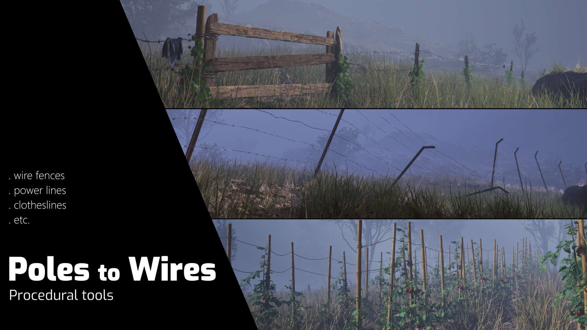Multimedia 1 para anuncio POLES TO WIRES: Procedural tools