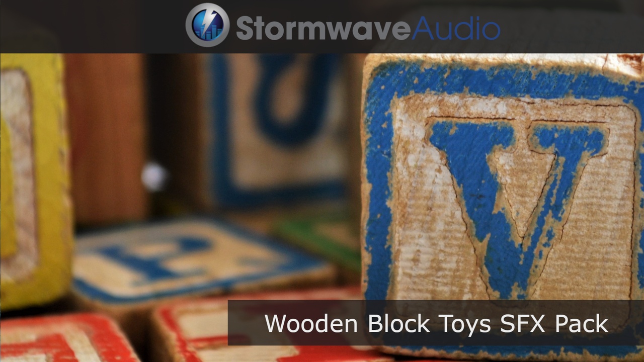 Media 1 for listing Wooden Block Toys Sound Effects Pack
