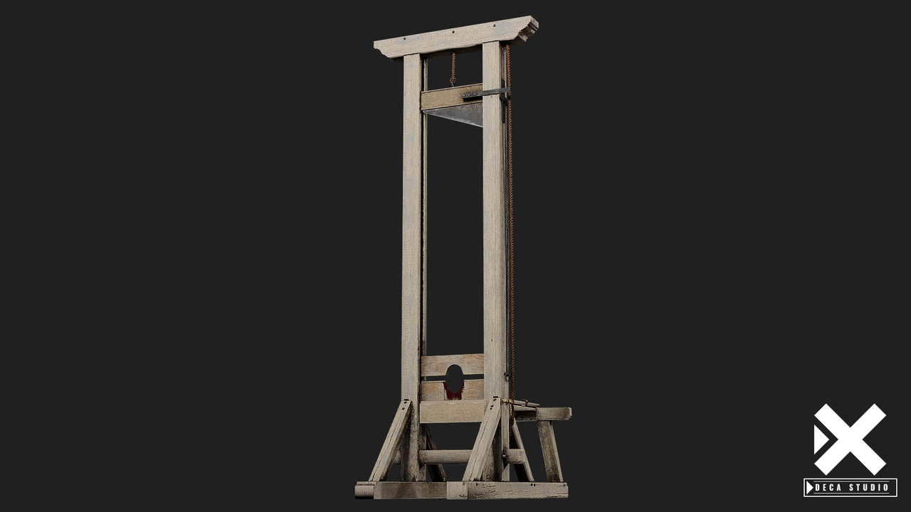 Media 1 for listing Medieval Guillotine