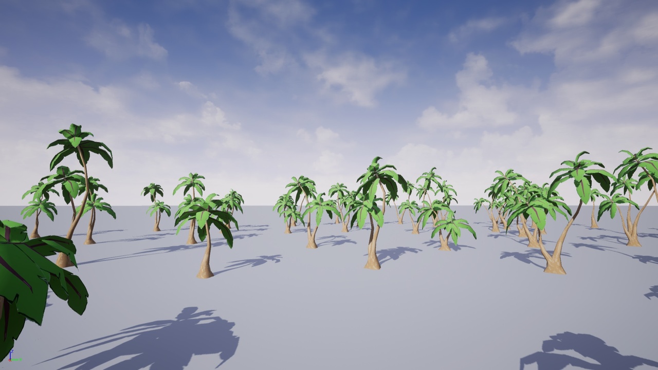 Media 1 for listing Stylized Palm Pack 5 (Cartoon)