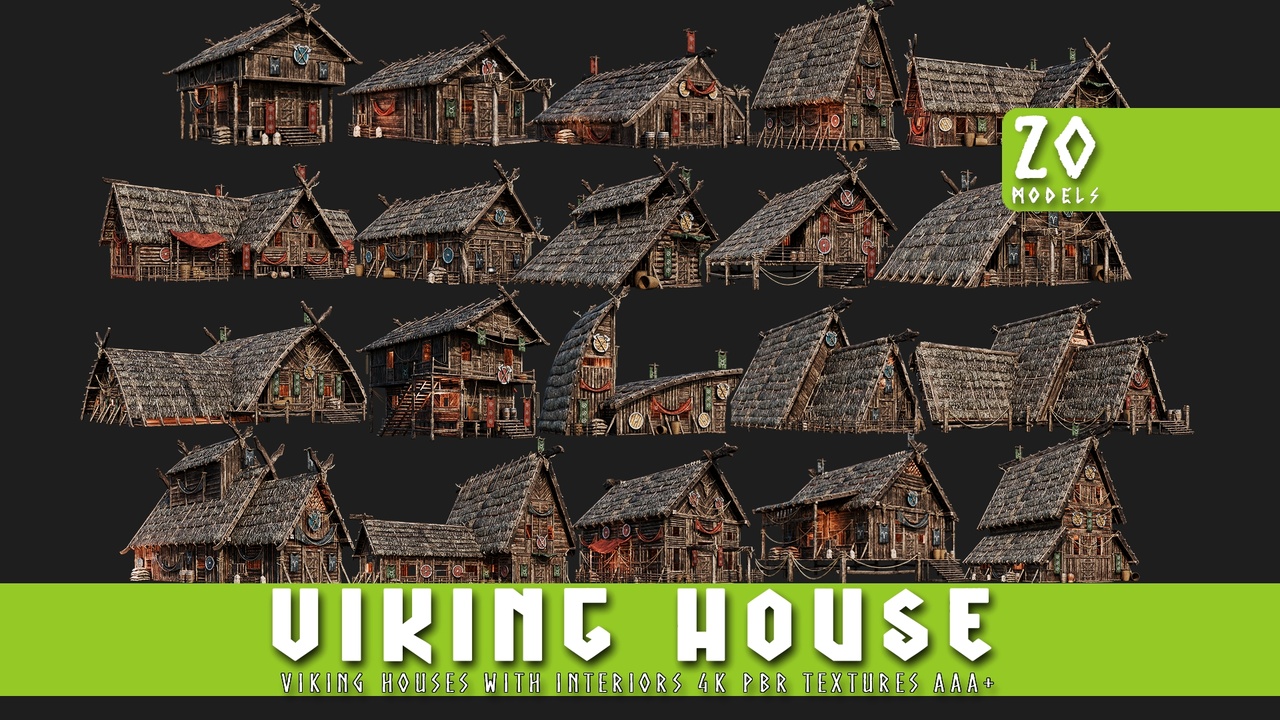 Media 1 for listing 20 VIKING HOUSES - with Interiors 4K