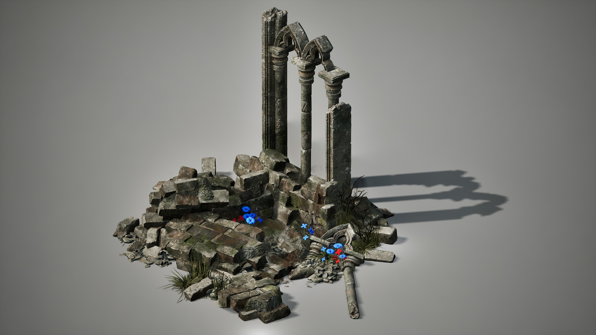 商品 Modular Medieval Ruins 的媒体 1