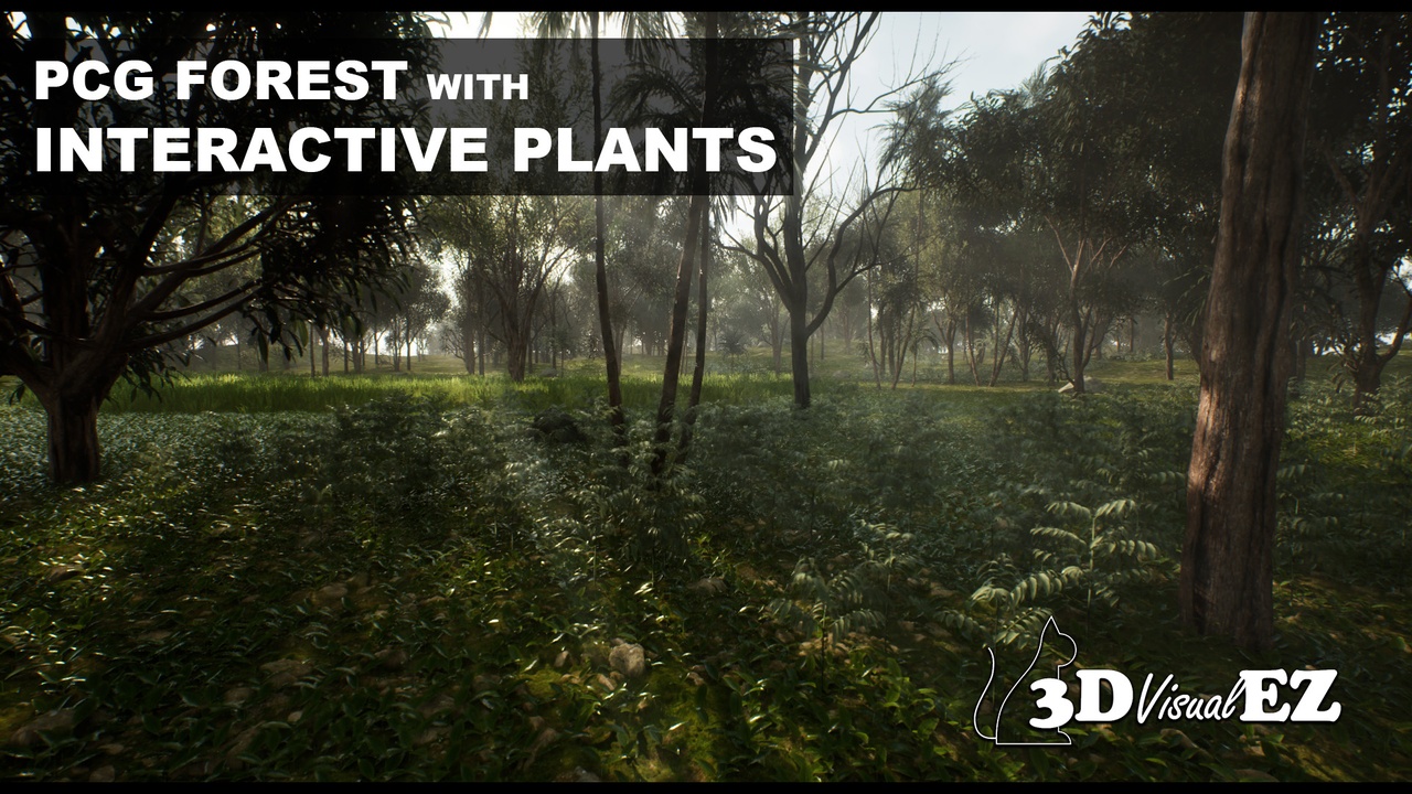 Media 1 for listing PCG Forest with Interactive Plants (FRP6)