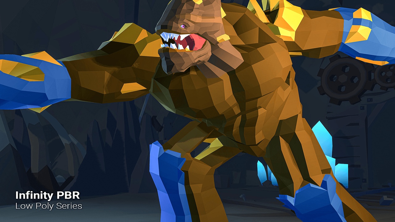 Media 1 for listing Low Poly Character - Treant - Fantasy RPG