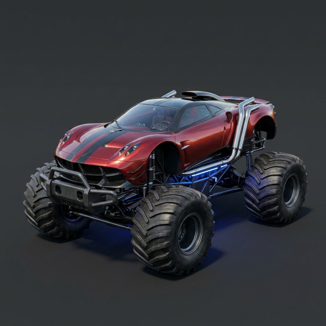 Media 1 for listing "3D Monster truck"