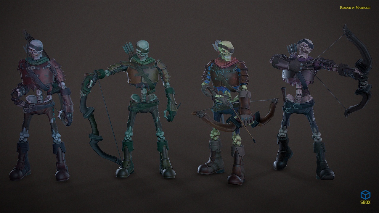 Media 1 for listing Skeleton Archer