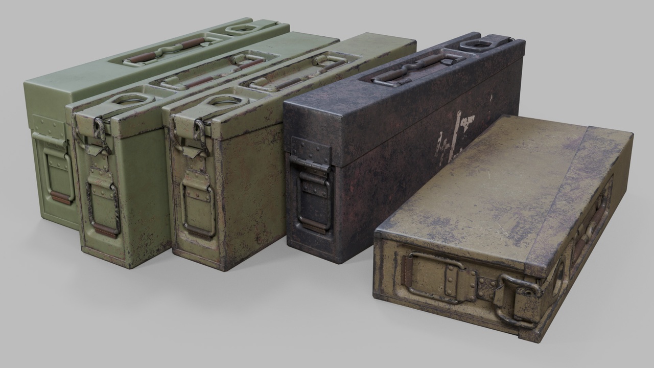 Media 1 for listing Military Crates & Storage Cases Pack