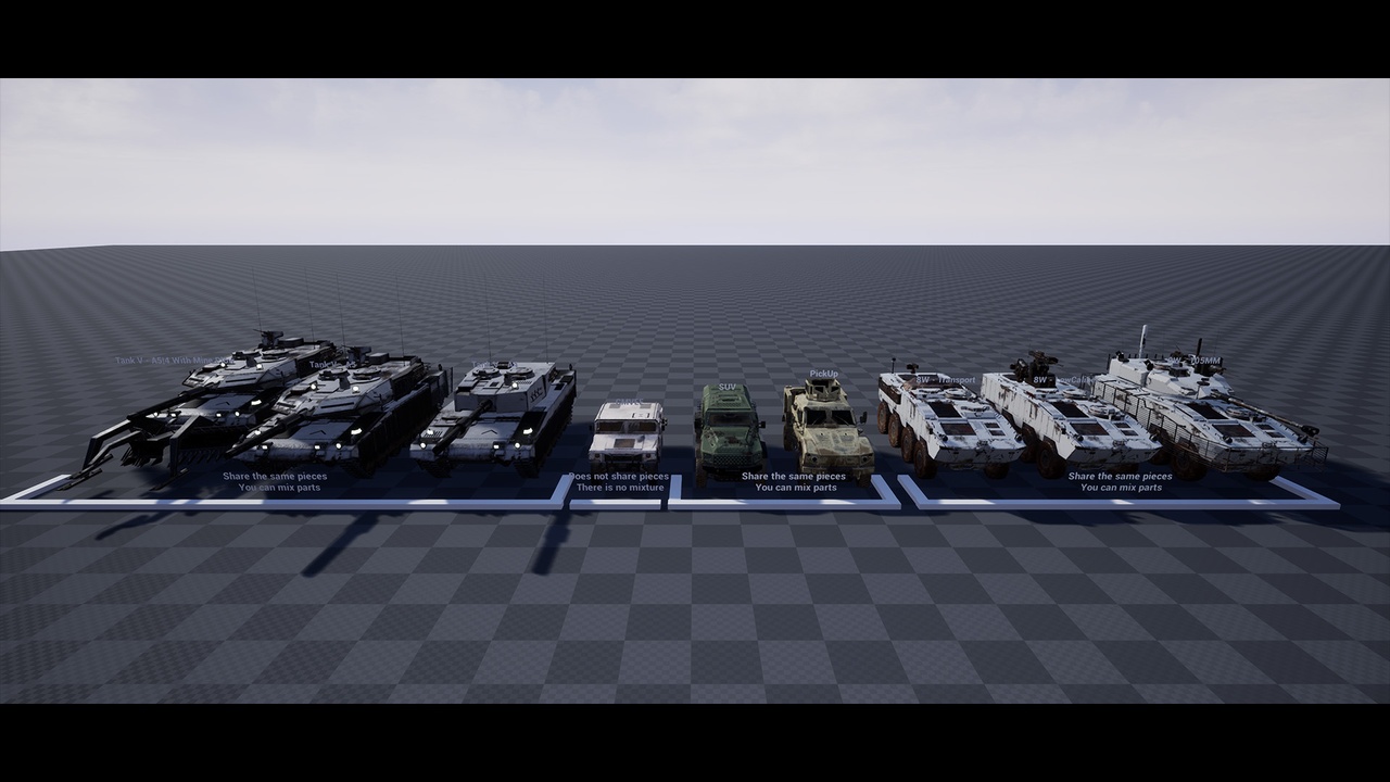 Media 1 for listing Military Vehicles Pack