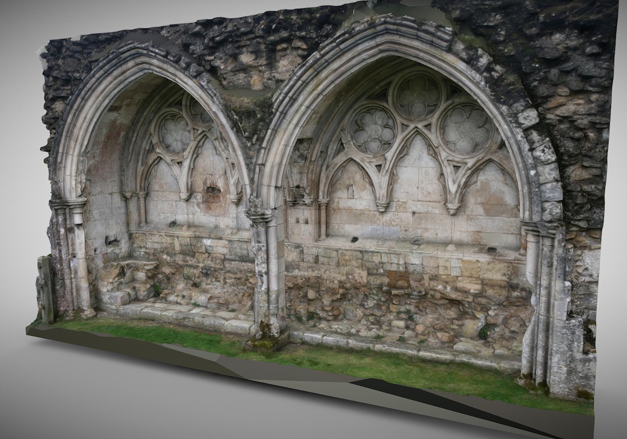 Media 1 for listing Medieval Arcade (Laver) Kirkham Priroty, North Yorkshire