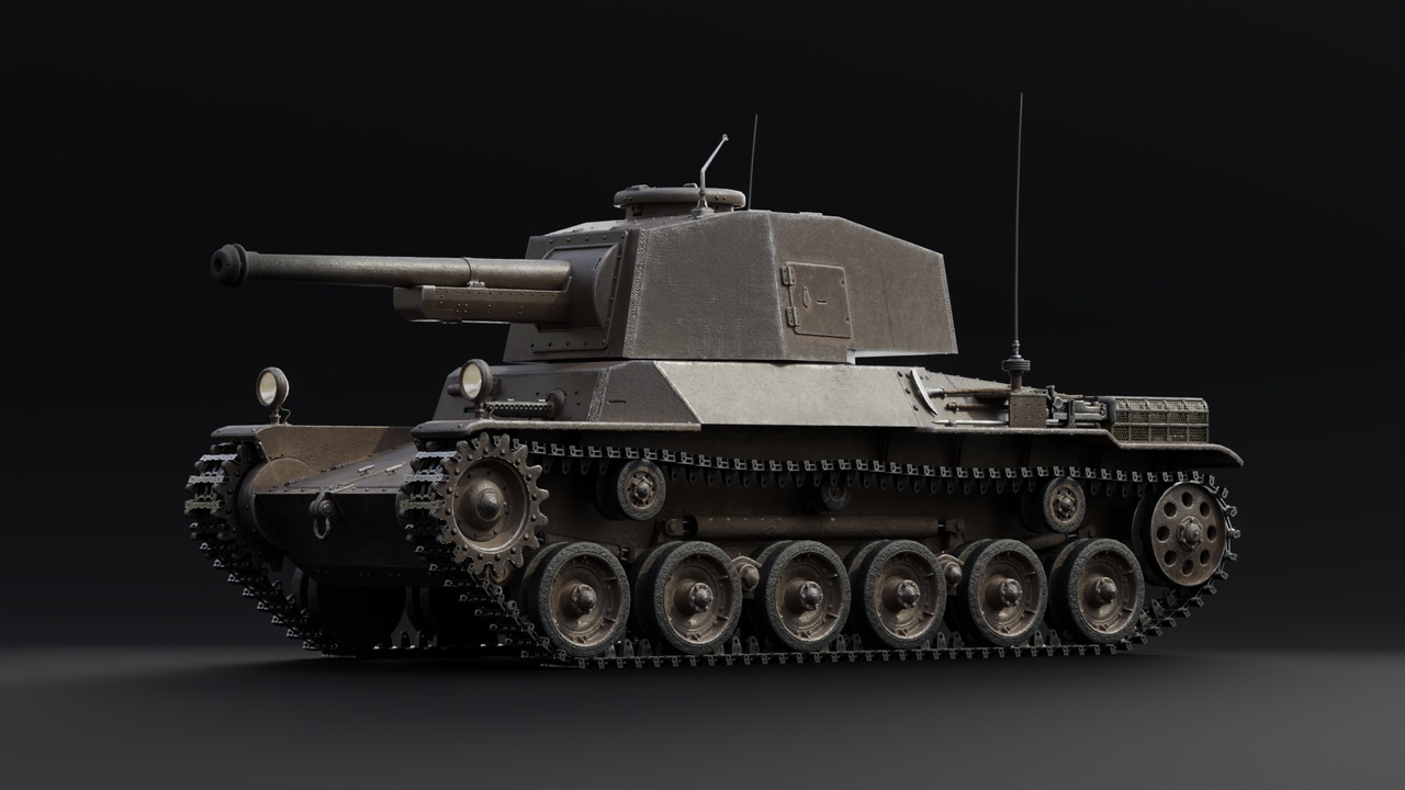 Media 1 for listing Type 3 Chi-Nu (Imperial Japanese Army Medium Tank) V.2