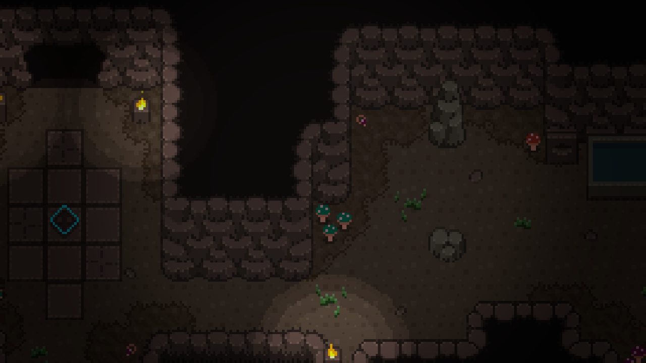 Media 1 for listing 2D TopDown Cavern Tileset 16x16 Pixelart - Rogue Adventure