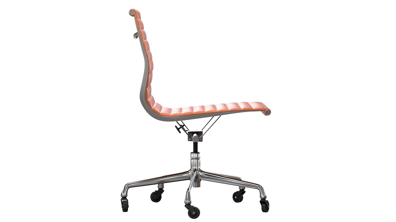 Media 1 for listing Brown Cognac Leather Office Chair