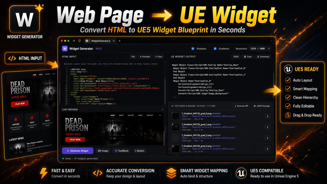 Media 1 for listing Magic Widget Creator