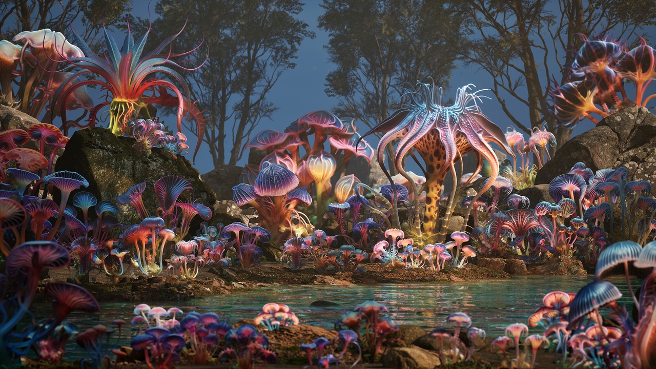 Media 1 for listing Alien Plants Pack 01