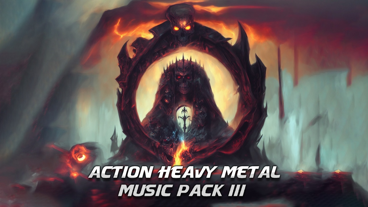 Media 1 for listing Action Heavy Metal Music Pack 3