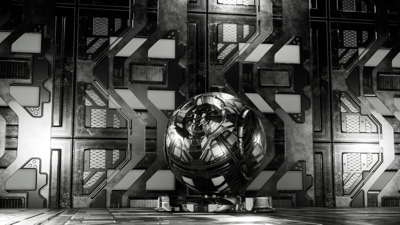 Media 1 for listing 4K Sci-Fi Metal Panel Materials – Geometric and Mechanical Surface Pack