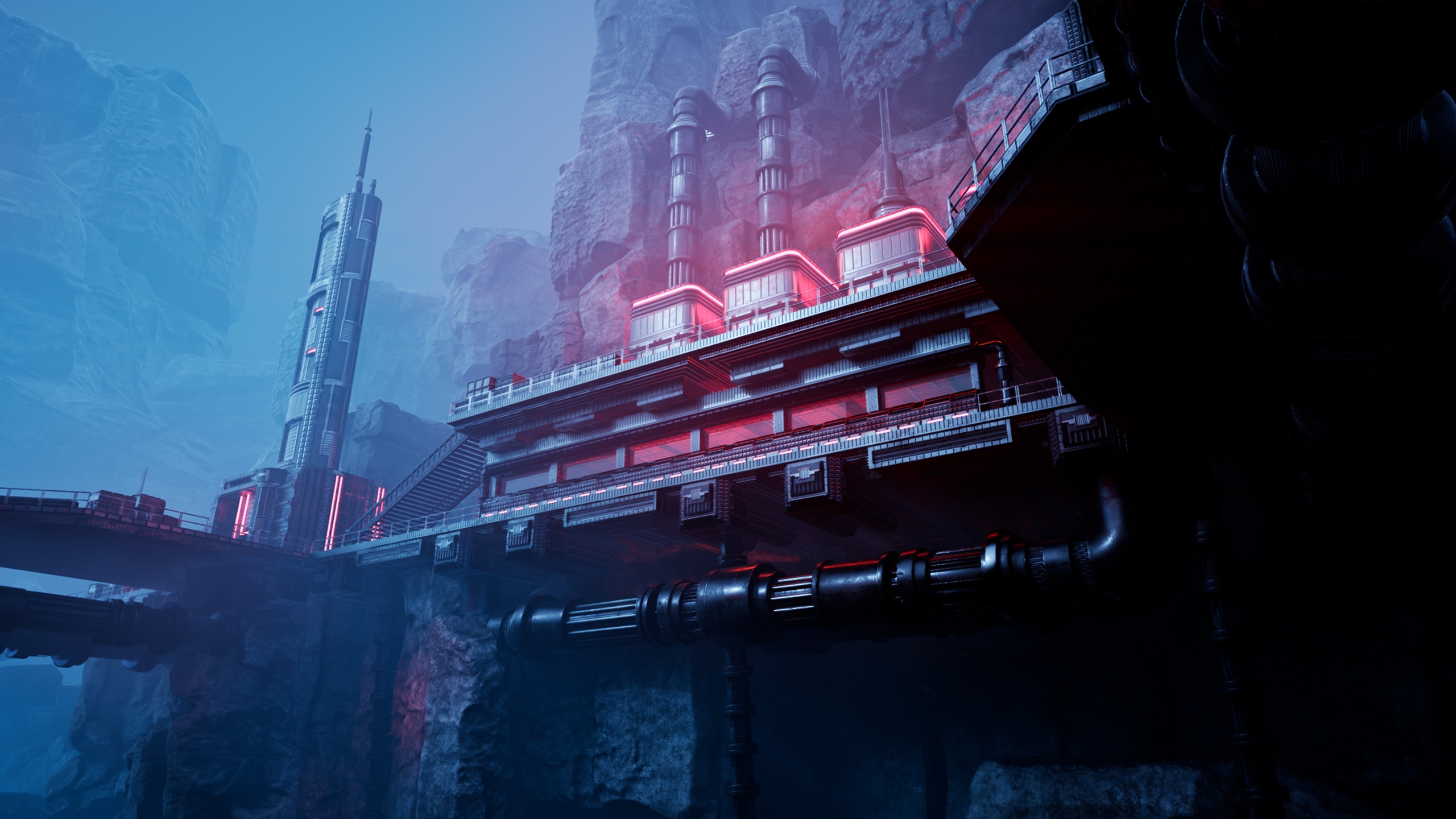 Media 1 for listing Science Fiction Cliff Base