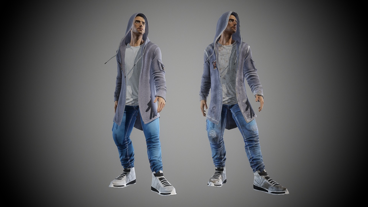Media 1 for listing Cyberpunk Street Survivor (Male)