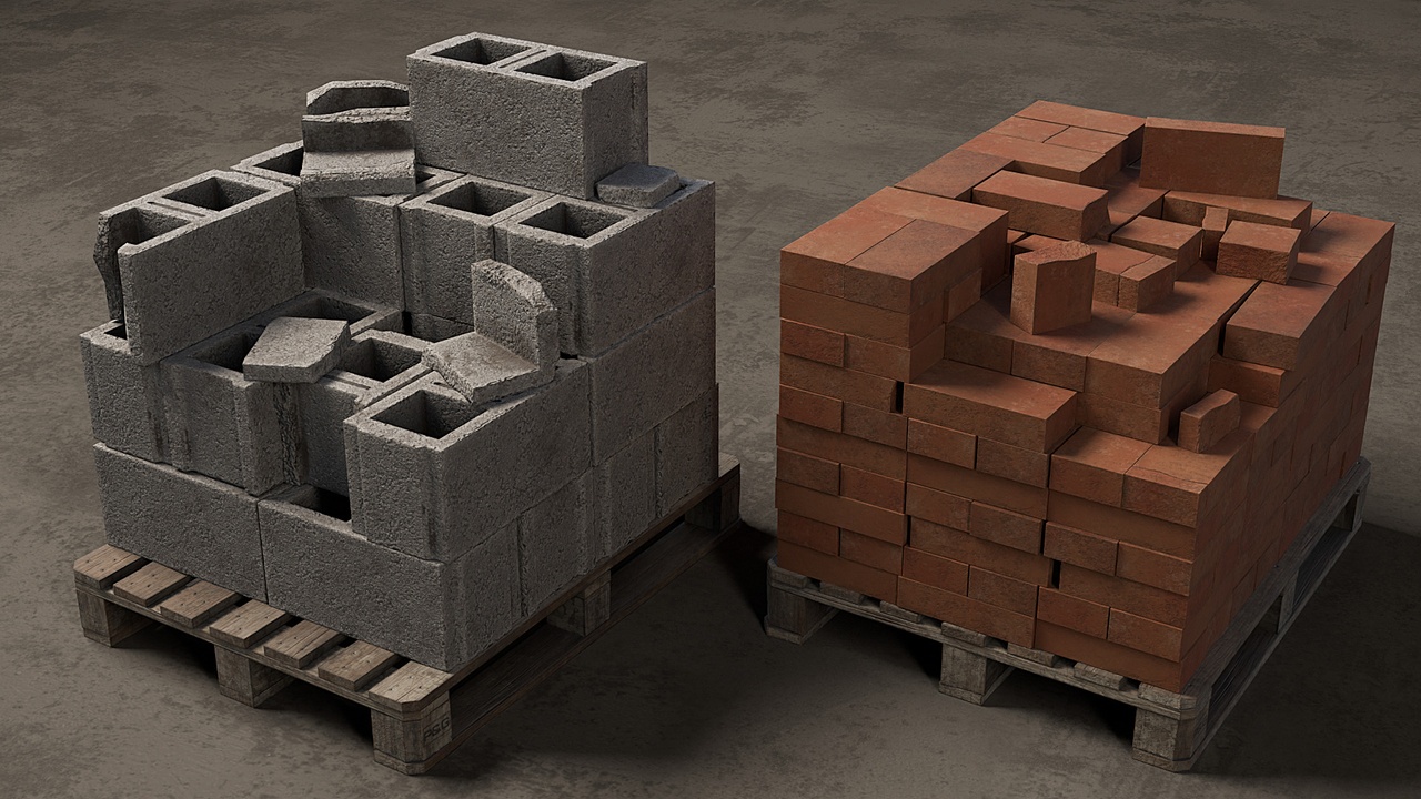 Media 1 for listing Concrete Blocks and Red Bricks – Construction Materials