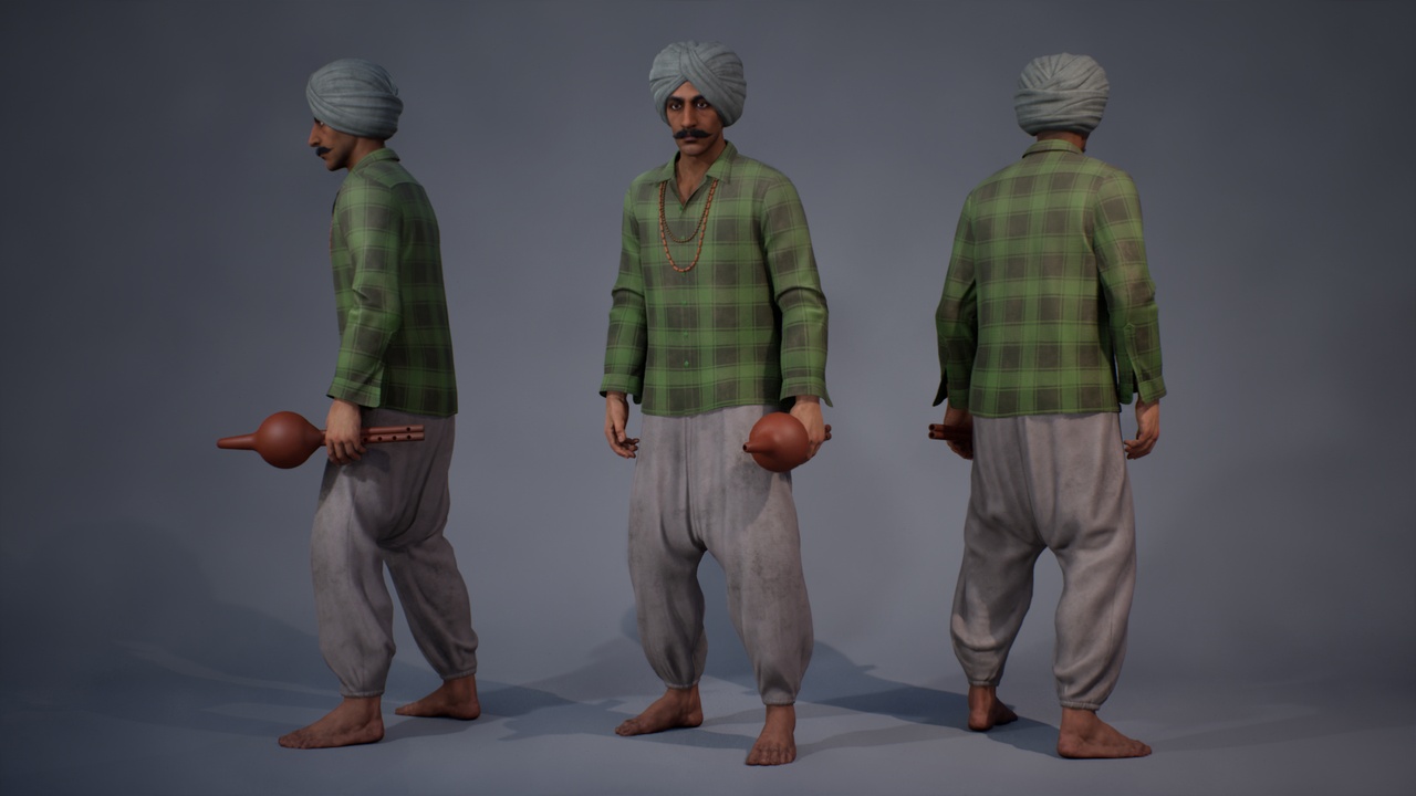 Media 1 for listing Indian Snake Charmer