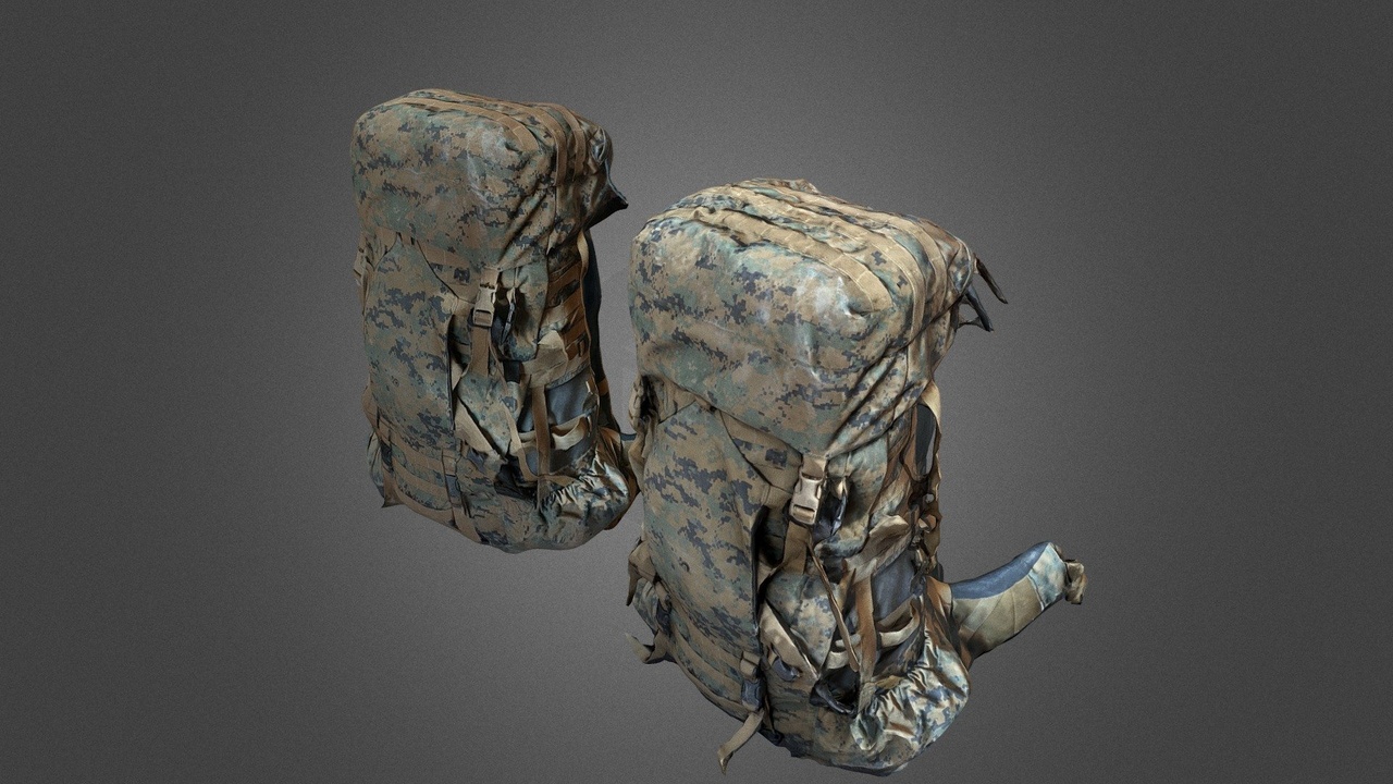 Media 1 for listing USMC ILBE Backpack [SCAN]