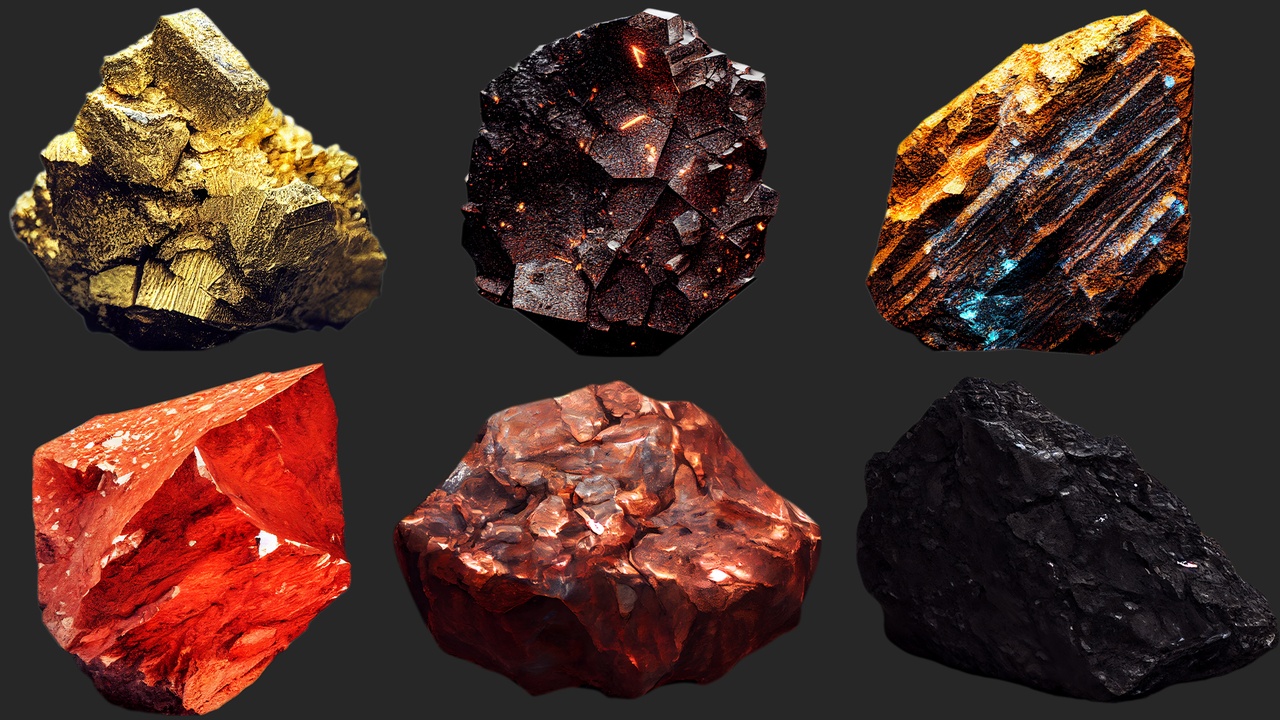 Media 1 for listing 150 Ores & Minerals