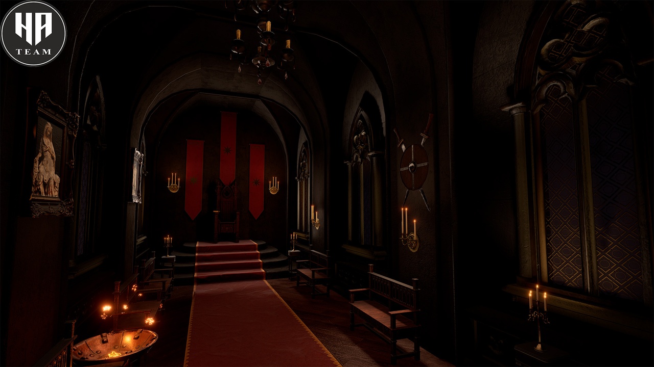 File multimediali per l'articolo Gothic Throne Hall (MODULAR): 1