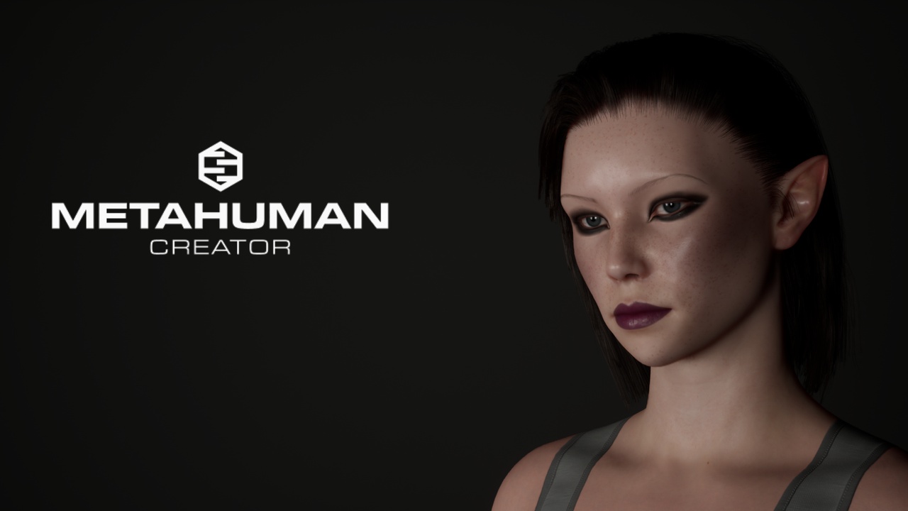 Media 1 for listing Female Elf 3 – Custom MetaHuman Character with Custom Sculpt, Body & Groom