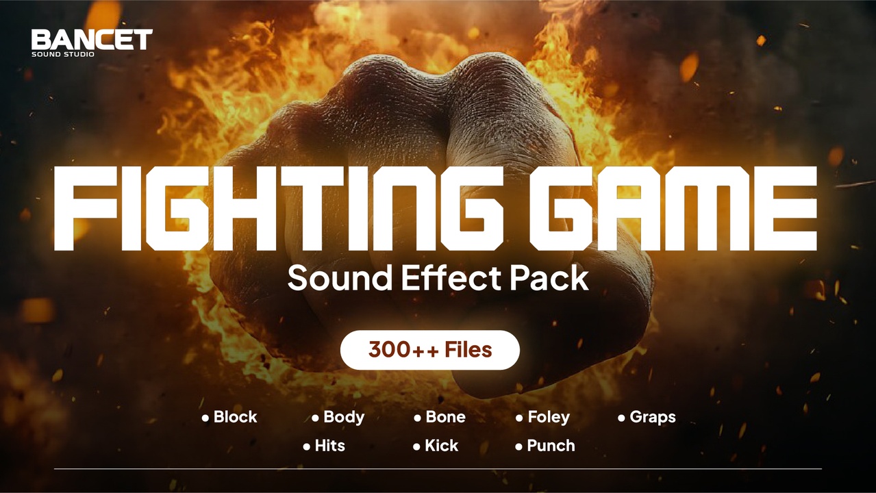 出品Fighting Game Sound Effect Packのメディア1